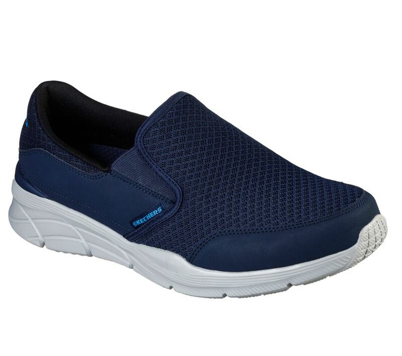 Skechers Herr Marinblå Slip On - Relaxed Fit: Equalizer 4.0 - Persisting - Sverige (WIPTG-9147)
